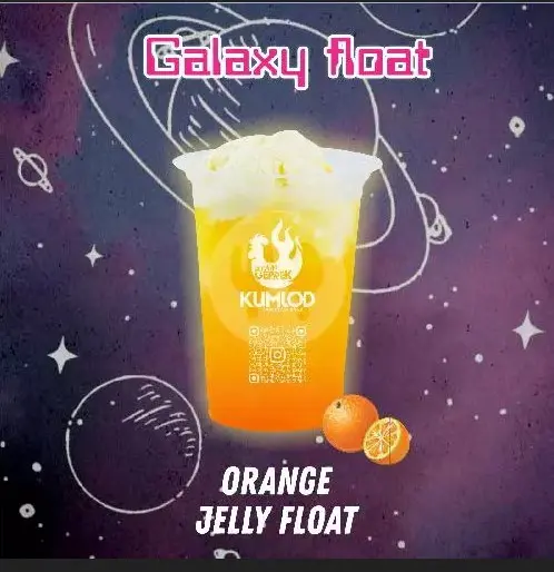 Orange Jelly Float